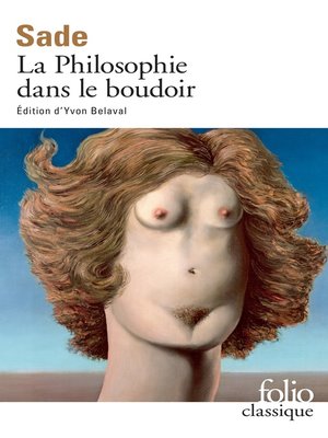 cover image of La Philosophie dans le boudoir ou Les Instituteurs immoraux